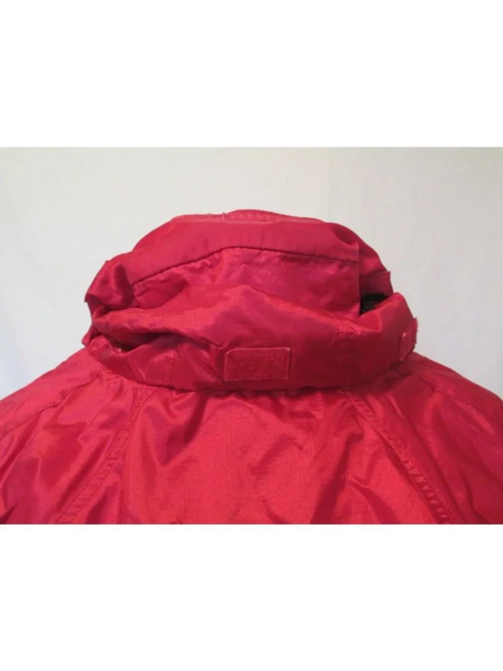 Eddie Bauer Men's Red Breathable Jacket Lined Waterproof Coated Size XL